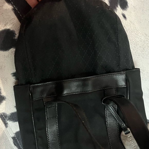GUCCI Black Canvas 90s Mini Handbag - Picture 12 of 17